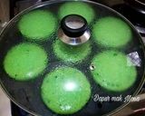 Foto langkah ke 8 dari resep Bika ambon mini pandan.