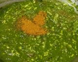A picture of step 5 of Shahi Rani Palak.