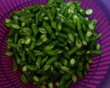 Foto langkah ke 1 dari resep Sayur santan kacang panjang.