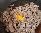 Gambar langkah 3 resipi Daging Goreng Ketumbar.