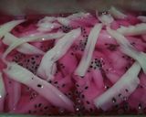 Foto langkah ke 4 dari resep Puding pandan kelapa rasa leci.