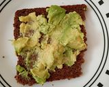 A picture of step 1 of Quick layered breakfast toast.