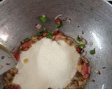 A picture of step 7 of Dahi upma.