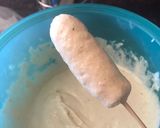 A picture of step 4 of Corndogs.