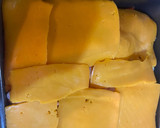 Foto del paso 4 de la receta: Canelones rellenos de pechuga, salami genoa, tocineta y queso cheddar