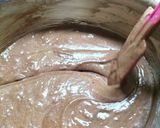 Foto langkah ke 3 dari resep Brownies Kukus Ketan Hitam.