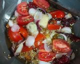 A picture of step 1 of Chicken curry.