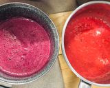 Erdei gyümölcsös joghurttorta (málna-áfonya) recept fázis 3 fotója