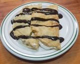 Foto del paso 3 de la receta: Crepas dulces de avena con kiwi y chocolate