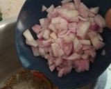 A picture of step 2 of Hingwale Aloo.