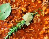 A picture of step 11 of Bangin' Bolognese.