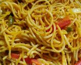 A picture of step 6 of Noodles.