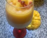 Une image de l'étape 11 de 🎄Panna 🥛cotta🥭 mangue 🍈kaki🍧 coco🥥.