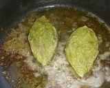 A picture of step 2 of Surmai Pulao Hara Masala.