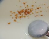 A picture of step 2 of Milk pudding.