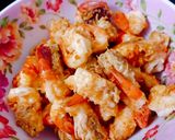 Hình bước làm 3 của món Tôm chiên sauce sa tế sò điệp