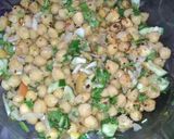 A picture of step 4 of Diet chaat.