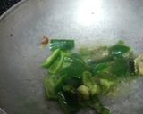 A picture of step 2 of Aloo Capsicum Bun.
