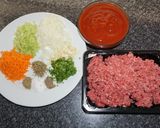 Foto del paso 1 de la receta: Zapallitos italianos rellenos con salsa boloñesa