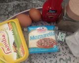 Foto langkah ke 1 dari resep Telur Dadar Mozzarella DEBM.