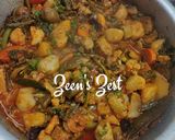 A picture of step 5 of Labra - A Bengali Classic.