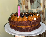 Foto del paso 4 de la receta: Torta brownie dulce de leche y Oreos
