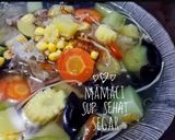 Foto langkah ke 4 dari resep Mamaci Sup Sehat Segar.