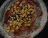 A picture of step 6 of Cheese corn dosa.