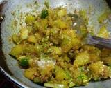 Khatta meetha kaddu recipe step 2 photo