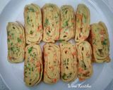 Foto langkah ke 10 dari resep Gyeran mari / tamagoyaki / telur gulung korea / jepang.