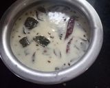 A picture of step 7 of Gujrati Kadhi.