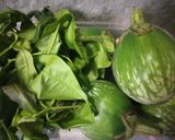 Foto langkah ke 1 dari resep 188. Tumis terong daun melinjo.