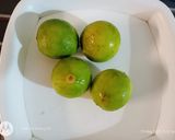 A picture of step 1 of Homemade limca.