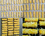 Foto langkah ke 8 dari resep Kastengel cheezy dan crunchy, No mixer, cepat dan mudah banget.