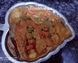A picture of step 5 of Chingudi prawn Ghanta.