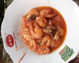 Foto langkah ke 5 dari resep Udang Asam Manis #bikinramadhanberkesan.