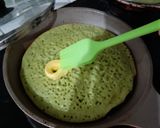 Foto langkah ke 9 dari resep Martabak Pandan Teflon.