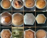 A picture of step 5 of Eggless papaya sponge cake.