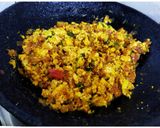 A picture of step 5 of Paneer Bhurji.