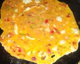 #GA4#Week17 #Chees........Cheese Chappati omlete sandwich रेसिपी चरण 3 फोटो