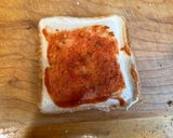 A picture of step 2 of Pizza Bread Roll.