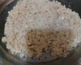 A picture of step 1 of Fry Mash Daal.