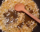 Zöldborsó pörkölt galuskával recept fázis 2 fotója