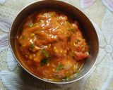 A picture of step 5 of Tomato Sabji.