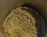 A picture of step 4 of Curry Leaves Podi Chutney.