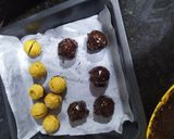A picture of step 4 of Homemade Ferrero Rocher Chocolate.