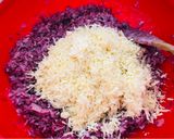 Foto del paso 6 de la receta: Budín de arroz rojo y queso