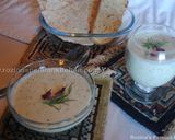 A picture of step 9 of Abdoogh Khiar (Iranian cold cucumber soup).