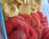 A picture of step 6 of Home-made Kafta mix Lebanese Baked Kafta and Potatoes with Rice.