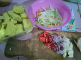 Sayur Labu Siam tahu